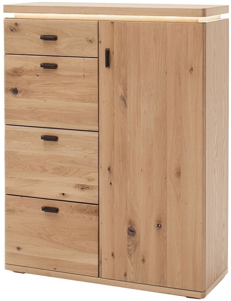 Kommode Brescia / Barcelona, Holz, Holzwerkstoff, Holzfarben, 100 x 128 x 38 cm