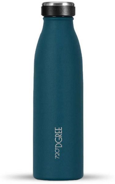 720°DGREE Trinkflasche Isolier Trinkflasche milkyBottle Edelstahl sma. green powder rob. 0,5l