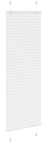 vidaXL Plissee Weiß 40x150 cm Stoffbreite 39,4 cm Polyester 4015488 Bild 3