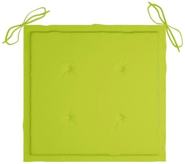 vidaXL Klappbare Gartenstühle 6 Stk. mit Kissen Massivholz Akazie 3065499