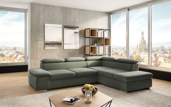 sit&more Ecksofa Valentine, L-Form, Sofa mit Armteil- & Kopfteilverstellung, optional mit Bettfunktion, Ottomane links oder rechts