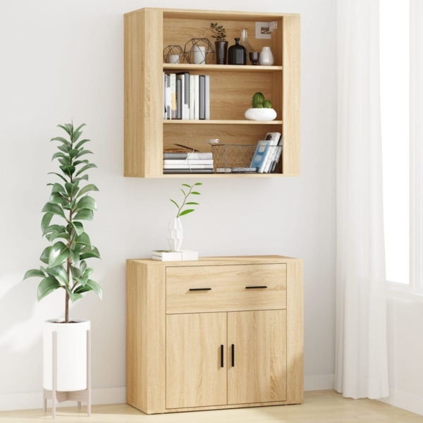 vidaXL Highboard Sonoma-Eiche Holzwerkstoff 3185378 Bild 2