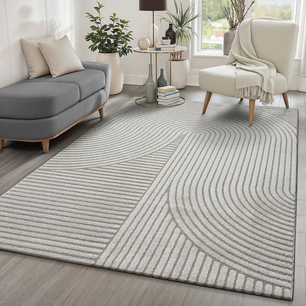 the carpet Teppich Everest, rechteckig, Höhe: 14 mm, moderner Wohnzimmer Teppich hohe Flordichte