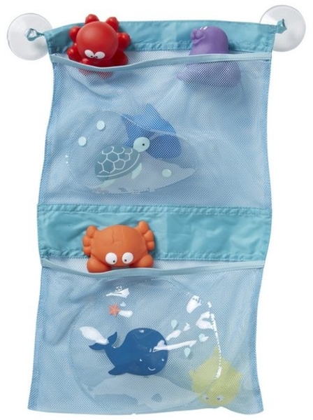 vertbaudet Badorganizer Aufbewahrung für Badewannenspielzeug Bild 2