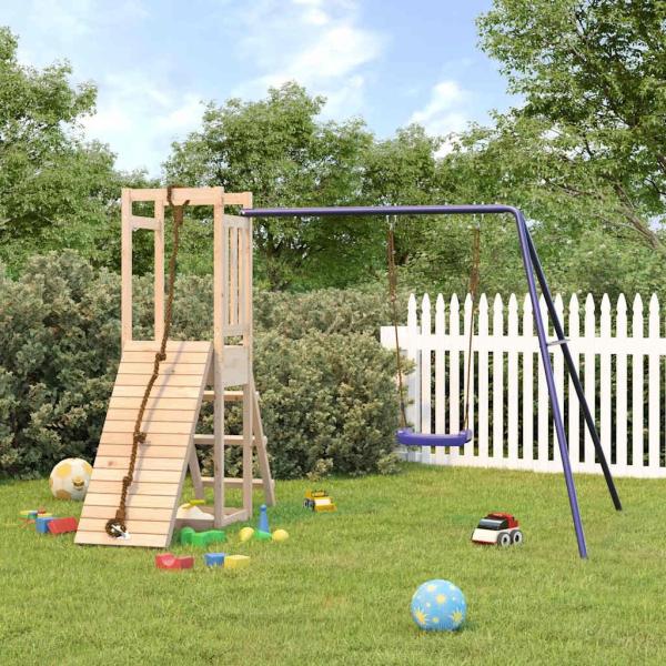 vidaXL Spielturm Massivholz Kiefer 3155918