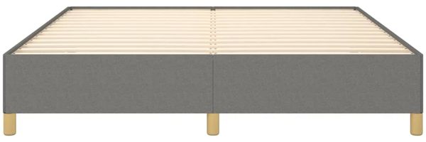 Bettgestell Dunkelgrau 160x200 cm Stoff [347174] Bild 5