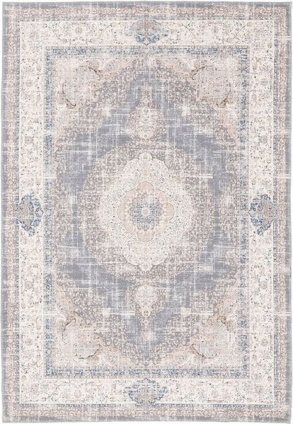 Pergamon Orientteppich Vintage Designerteppich Finesse Orient Medaillon, Rechteckig, Höhe: 4 mm