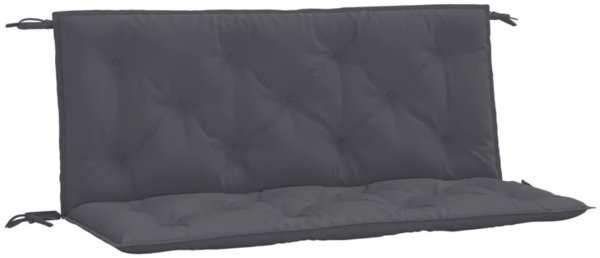 vidaXL Gartenbank-Auflagen 2 Stk. Anthrazit 120x50x7 cm Oxford-Gewebe 361678