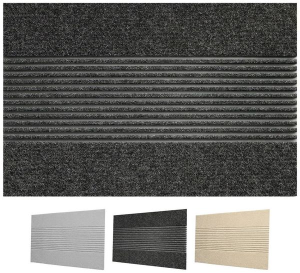 Floordirekt Fußmatte Schmutzfangmatte Circa waschbar für Innen & Außen rutschfeste Türmatte, pflegeleicht und bei 30 °C maschinenwaschbar