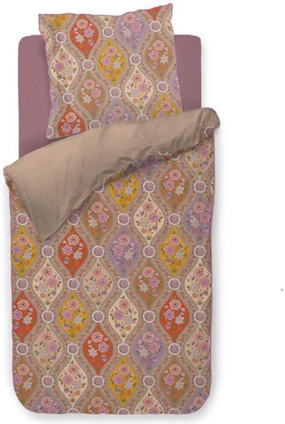 Pip Studio Bettwäsche Ornamento Ramo Multi Perkal 135 x 200 + 80 x 80 cm