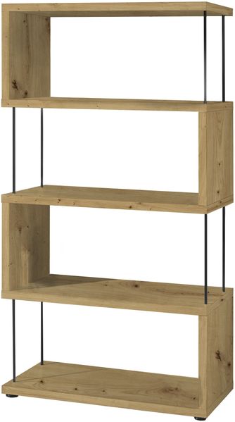 Regal Elga 66x33x126 Bücherregal Standregal asteiche 14830