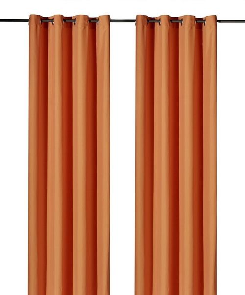 Weckbrodt Vorhang Vito, Ösen (1 St), blickdicht, Satin, Microvelour, blickdicht, Unifarben, Gardine, Store
