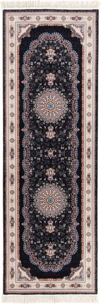 Orientteppich »Vianna« 200 x 100 cm - schwarz - läufer