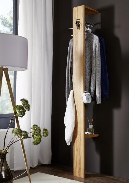Garderobe 30x200cm 'Bayreuth' Kernbuche massiv Bild 1