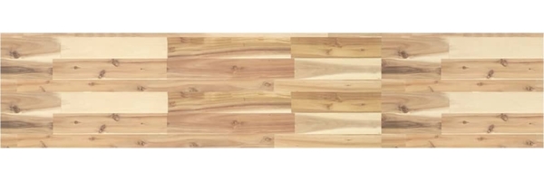 vidaXL Schweberegal 140x30x4 cm Massivholz Akazie Unbehandelt 3279463