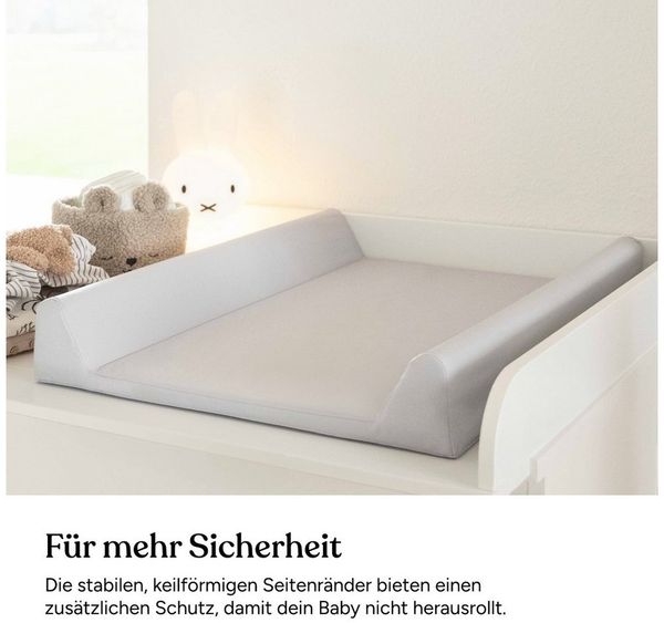 Ehrenkind Wickelauflage Wickelunterlage abwaschbar 72x85 cm, Hygienisch, Sicher und Vielseitig Bild 3