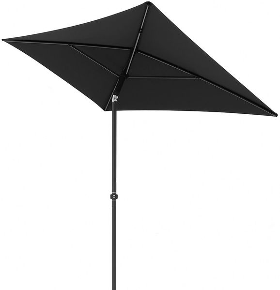 doppler Sonnenschirm Gartenschirm eckig GS Sunline III 260 x 150 Anthrazit