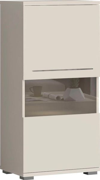 OTTO home Highboard Piano Vitrine (H/B/T): 123/60/40,2cm), UV lackiert, Soft-Close Funktion