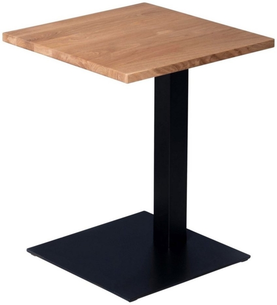 M2 Kollektion Bibi 1 Beistelltisch, Holz, Wildeiche massiv, 45 x 60 x 45