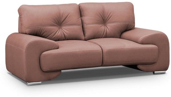 Beautysofa 2-Sitzer MAXIME LUX, mit Wellenunterfederung