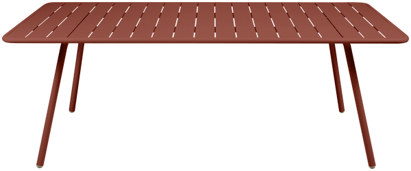 Luxembourg Tisch 207 x 100 cm Ockerrot