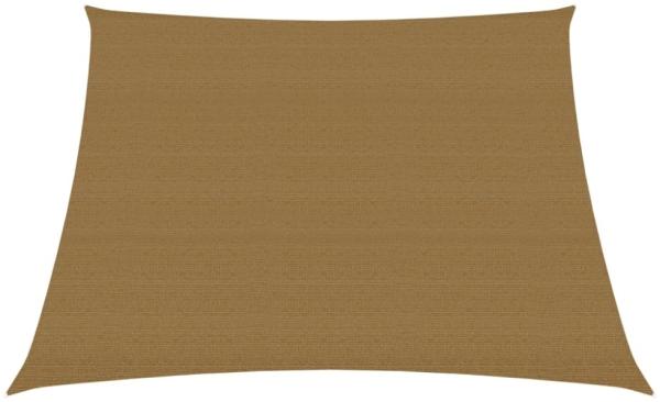 Sonnensegel 160 g/m² Taupe 4/5x3 m HDPE