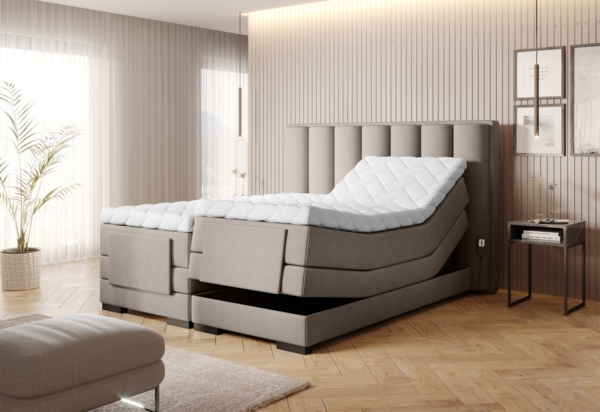 Eltap Veros Elektrischen Bett (Poco 7) 180x200 Holzrahmen Bild 3