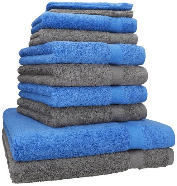 Betz Handtücher Premium Handtuch-Set 10-teilig, (Set, 10-St), Duschtücher, Handtücher, Gästetücher & Waschhandschuhe