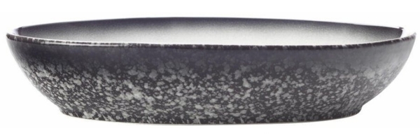 Maxwell & Williams AX0262 CAVIAR GRANITE Schale oval, 20 x 14 cm, Premium-Keramik