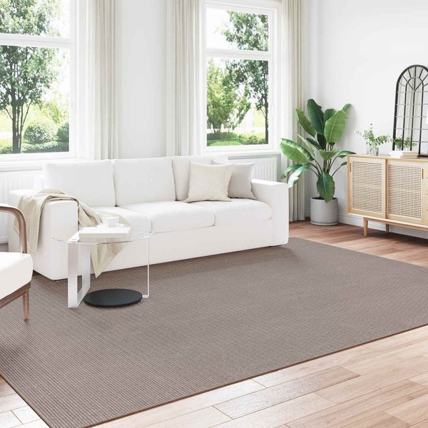 vidaXL Bereichsteppiche Rechtwinklig LUGO Taupe 200 x 280 cm Polyester 42022692