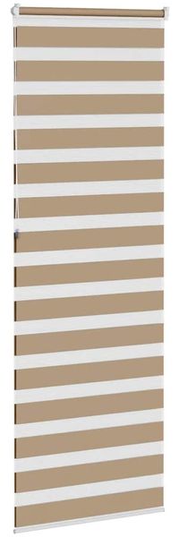 vidaXL Doppelrollo Sandbraun 80x230 cm Stoffbreite 75,9 cm Polyester 4014595 Bild 4