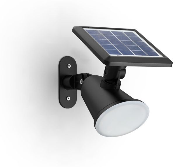 Solar Spot Wandleuchte Jivix 18,5 x 14,5 x 11,5 cm schwarz