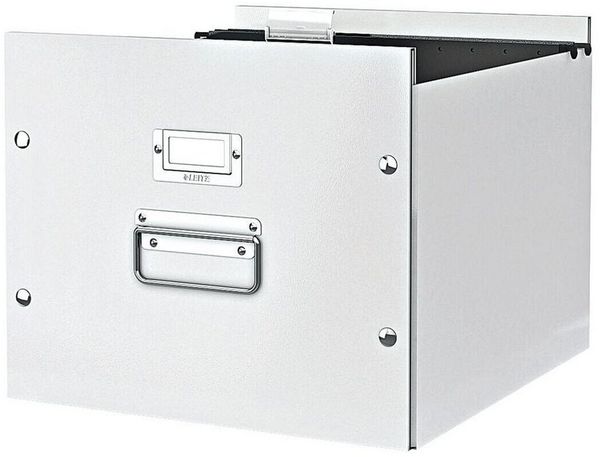 LEITZ Aufbewahrungsbox Click & Store, mit erhöhter Vorder- und Rückseite
