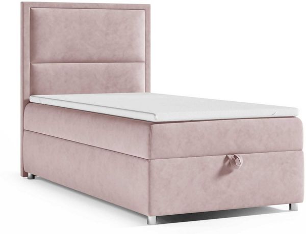 Best for Home Boxspringbett mit Bettkasten Trinity K-11 SINGLE Bonellfederkern inkl. 7 cm Topper (70x200 80x200 90x200 100x200 cm), verschiedene Liefermöglichkeiten, TOP Preis-Leistungs-Verhältnis