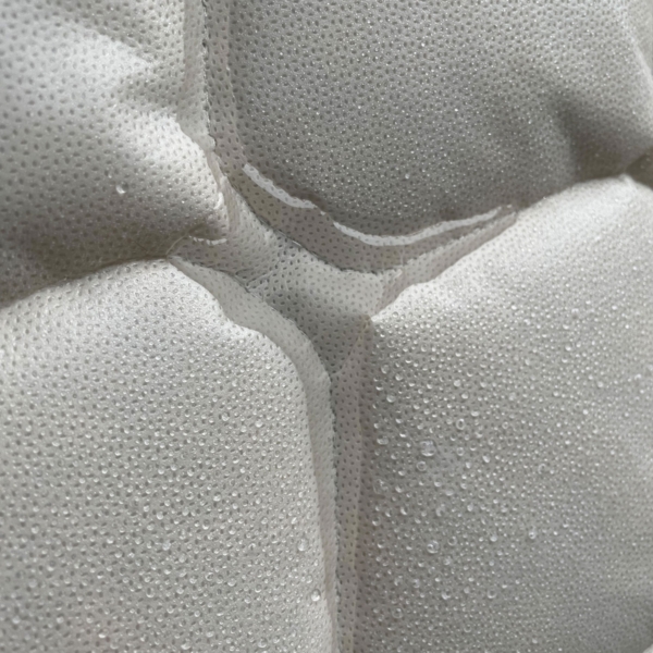 Sanosoft® Soft-Cord Krabbeldecke - rutsch- & wasserfest - Öko Tex & Made in Germany Natur 130x150cm Bild 7