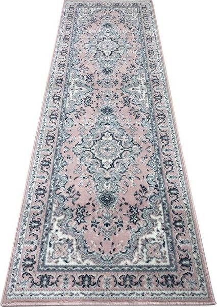 my home Läufer Oriental, Made in Belgium, rechteckig, Höhe: 7 mm, Läufer, Brücke, Kurzflor, Orient-Optik, mit Bordüre, gewebt