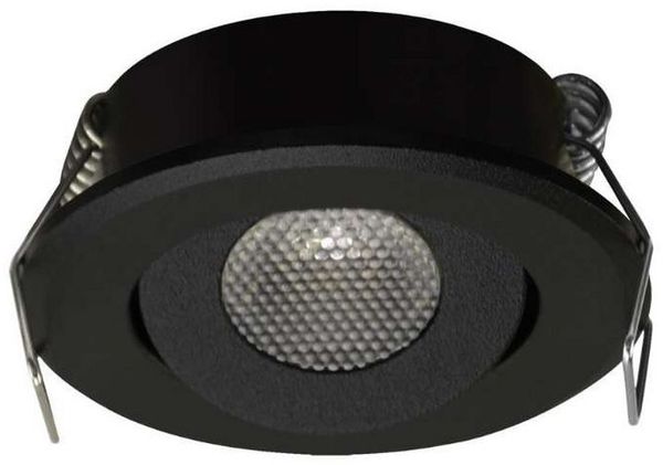 V-TAC LED Einbaustrahler LED Mini Spot Einbaustrahler Unterbauspot Einbauspot Mini Leuchte, Neutralweiß, 1,5w, 104 Lumen, Ø52x20 mm, schwarz, Lochmaß: Ø43mm, Aluminium, schwenkbar