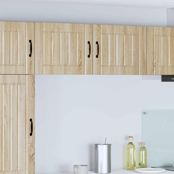vidaXL Wandschrank LUCCA Sonoma-Eiche 50 x 31 x 40 cm Holzwerkstoff 884898