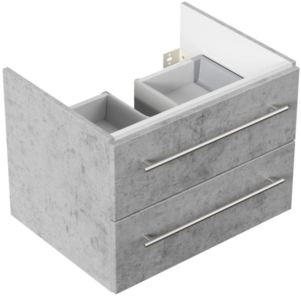 Unterschrank für Avento 65 cm SoftClose beton : Beton