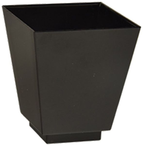 50 Fingerfood - Schalen, PS eckig 50 ml 5 cm x 4,5 cm x 4,5 cm schwarz