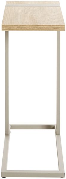 Beistelltisch >37700< in Eiche Dekor / Kaschmirgrau - 24x64x49cm (BxHxT) Bild 4