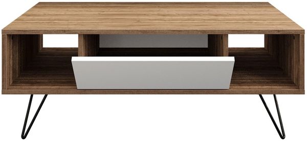 Hanah Home Mistico - Walnut, White