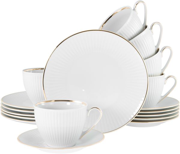 Valencia Gold, Kaffeeservice 18-tlg (mo)