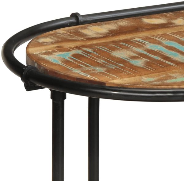 Konsolentisch, Beistelltisch, Konsole 110x42x76 cm Altholz Massiv Bild 6