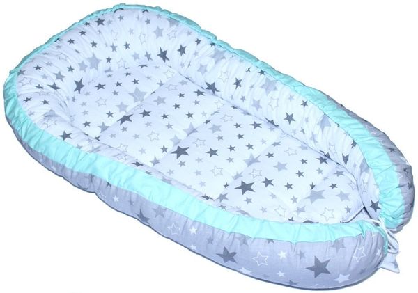 Primawela Bettnestchen Baby Nestchen Kokon Kuschelnest Baumwolle