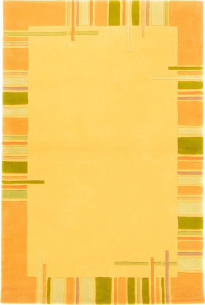 Teppich - 180 x 120 cm - gelb