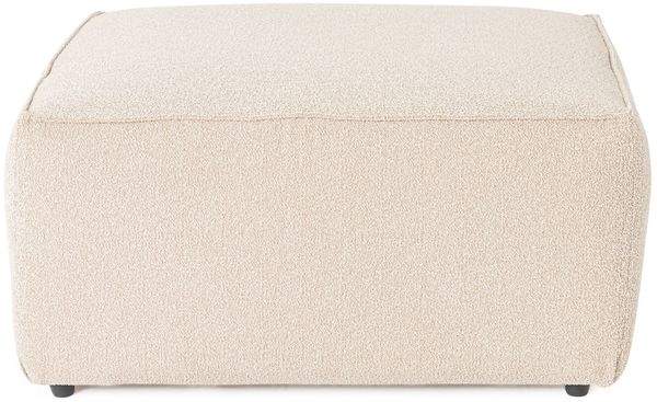 Hocker, 'Lora', 40 x 85 x 85, Pfirsich