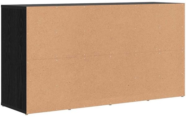 vidaXL Schuhbank Schwarz Eichen-Optik 103 x 30 x 54,5 cm Holzwerkstoff 875160 Bild 7