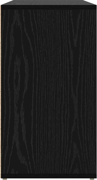 vidaXL Schuhbank Schwarz Eichen-Optik 103 x 30 x 54,5 cm Holzwerkstoff 875160 Bild 6