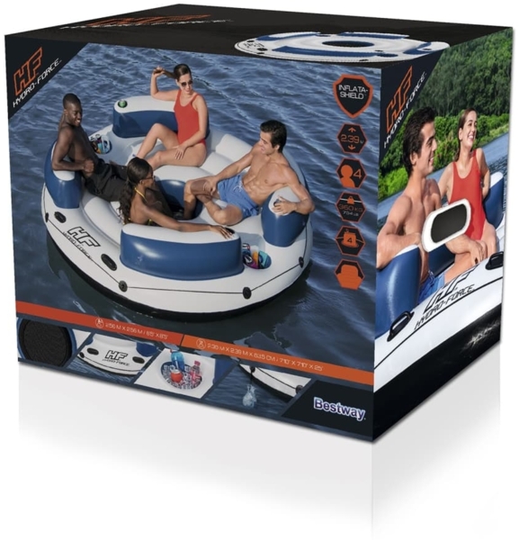 Bestway Badeinsel Hydro-Force 239x63,5 cm 93796 Bild 8